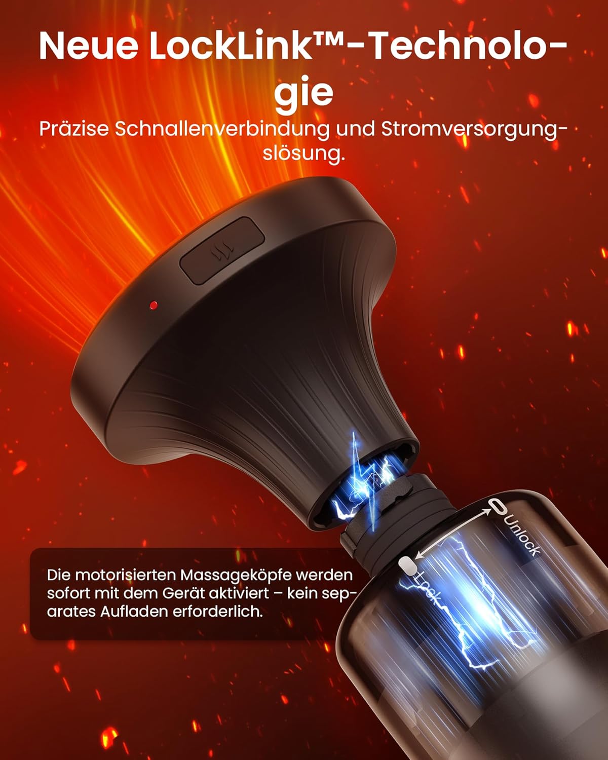 Neue LockLink Technologie für präzise Verbindung